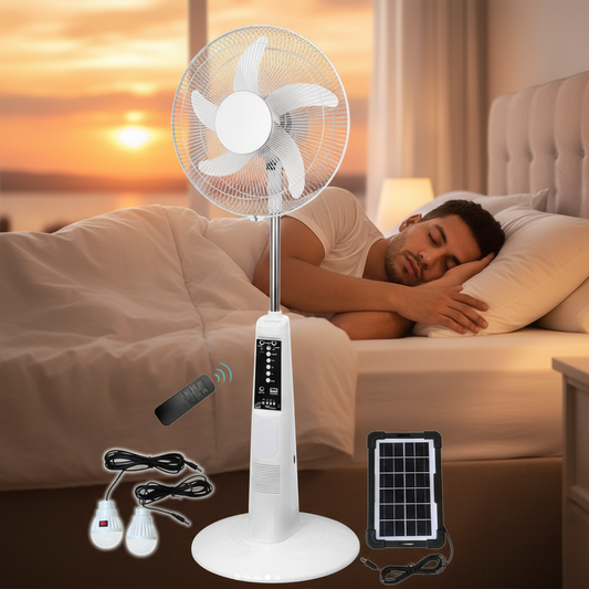 Abanico & Panel Solar