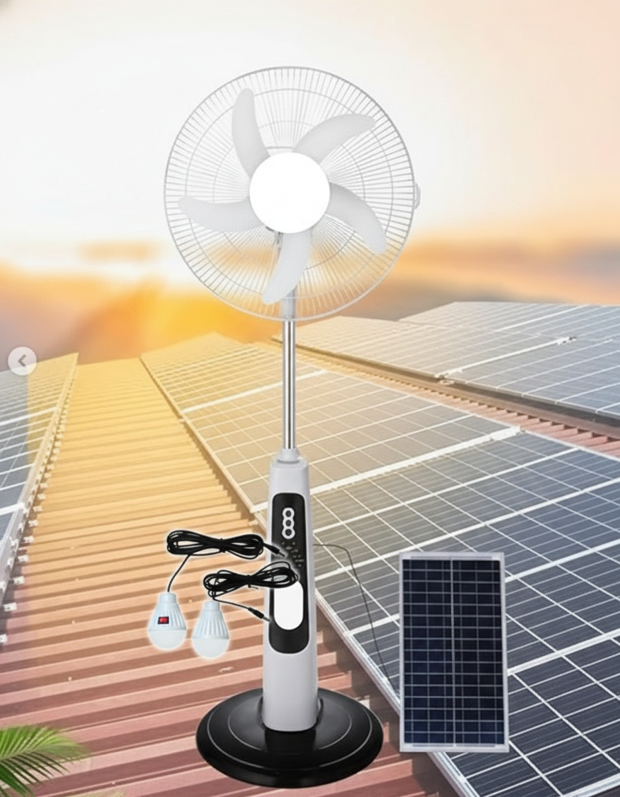 Abanico & Panel Solar